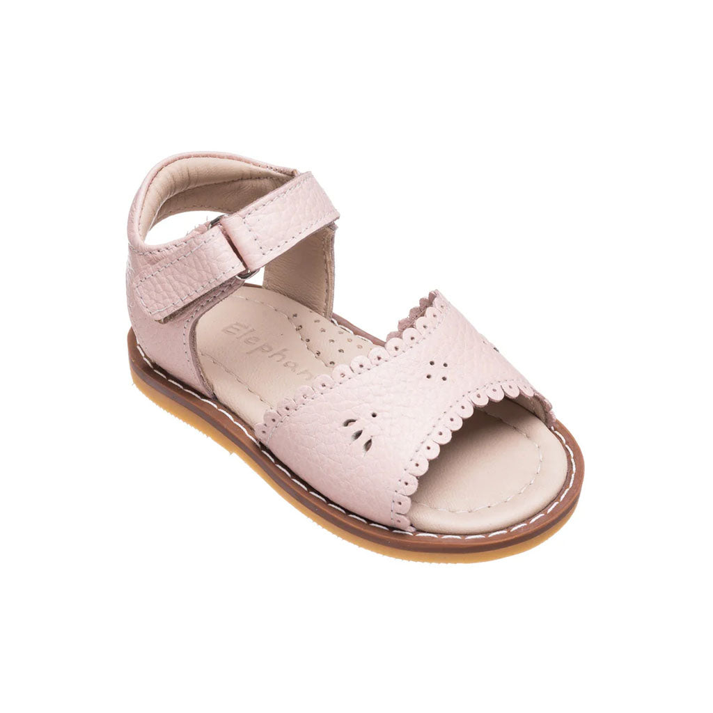 Classic Sandal with Scallop Toddlers Pink