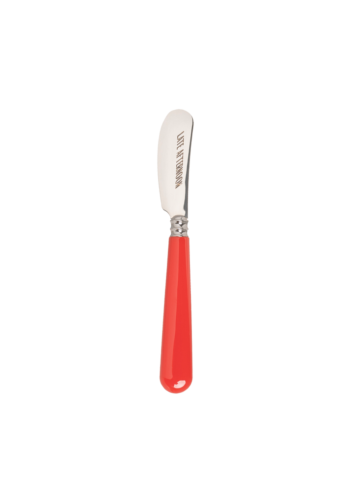 Late Afternoon Classic Red Butter Knife