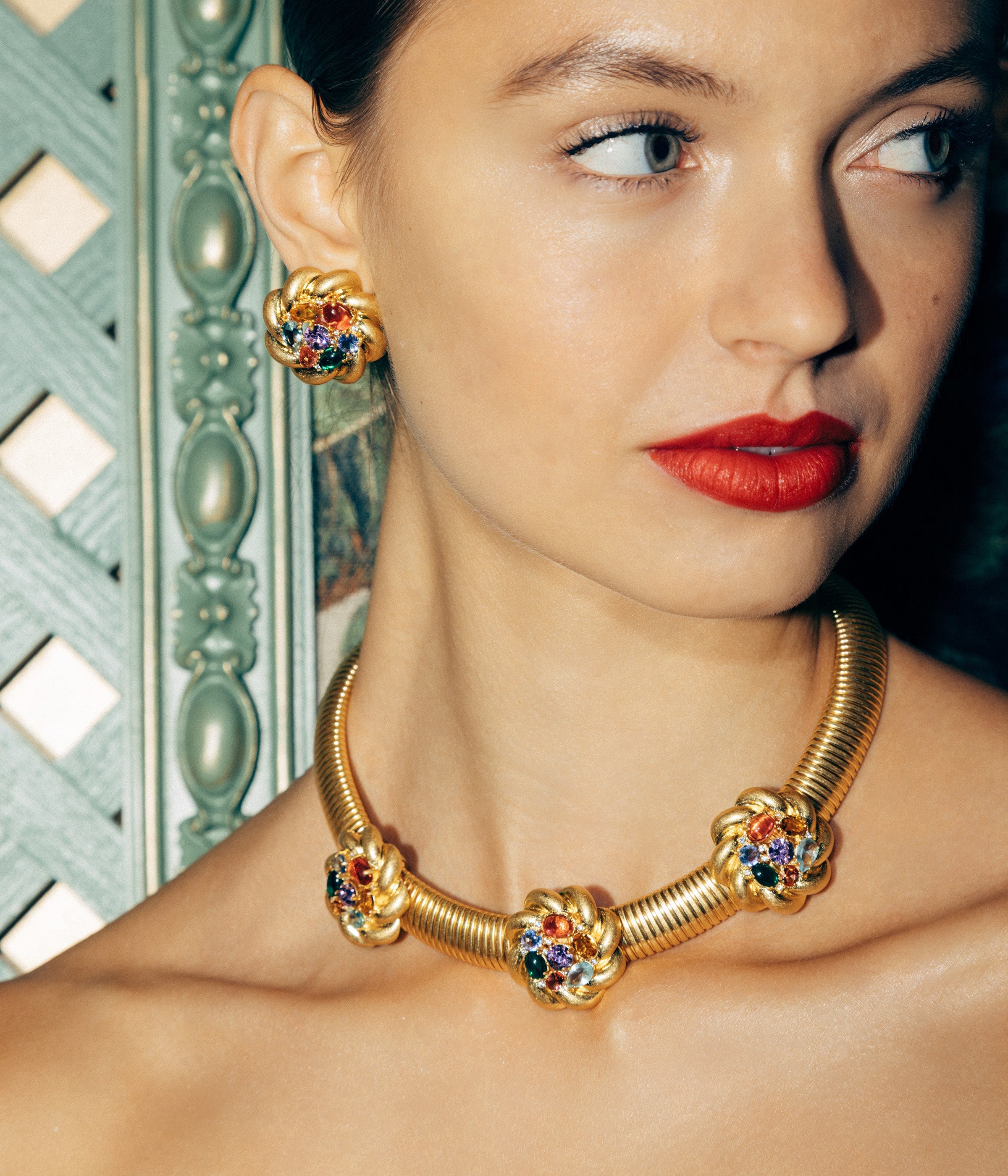 Colette Cobra Chain Necklace