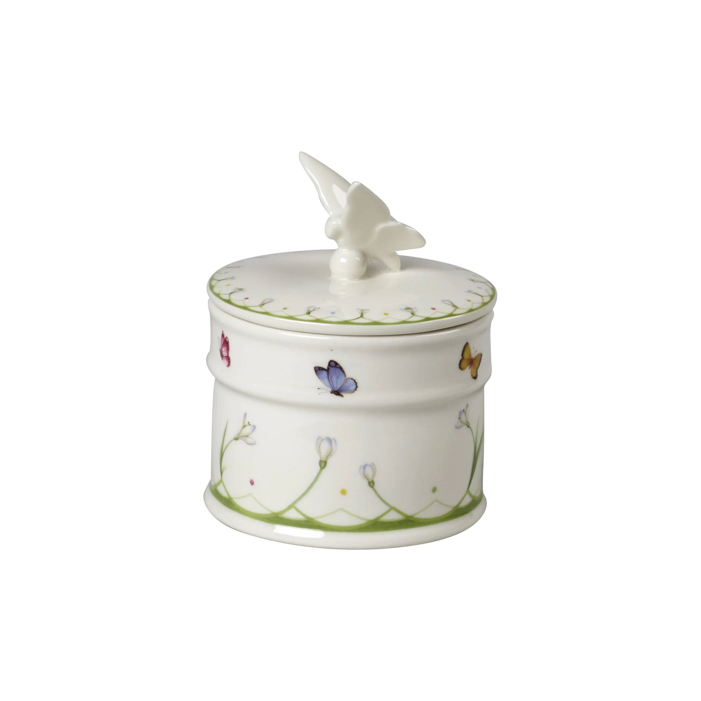 Colourful Spring Covered Small Box in Multi