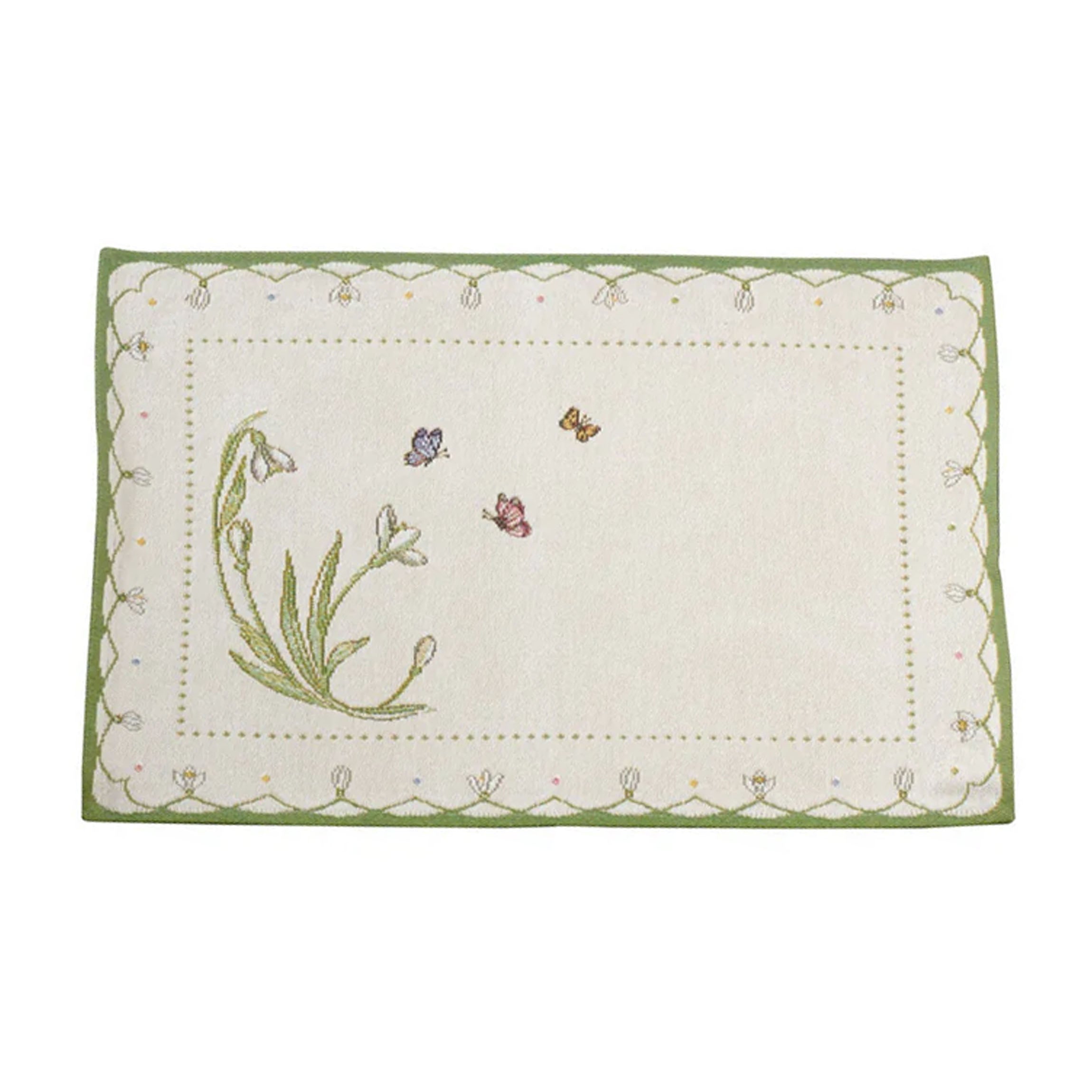 Colourful Spring Placemat Snowdrop in Multi