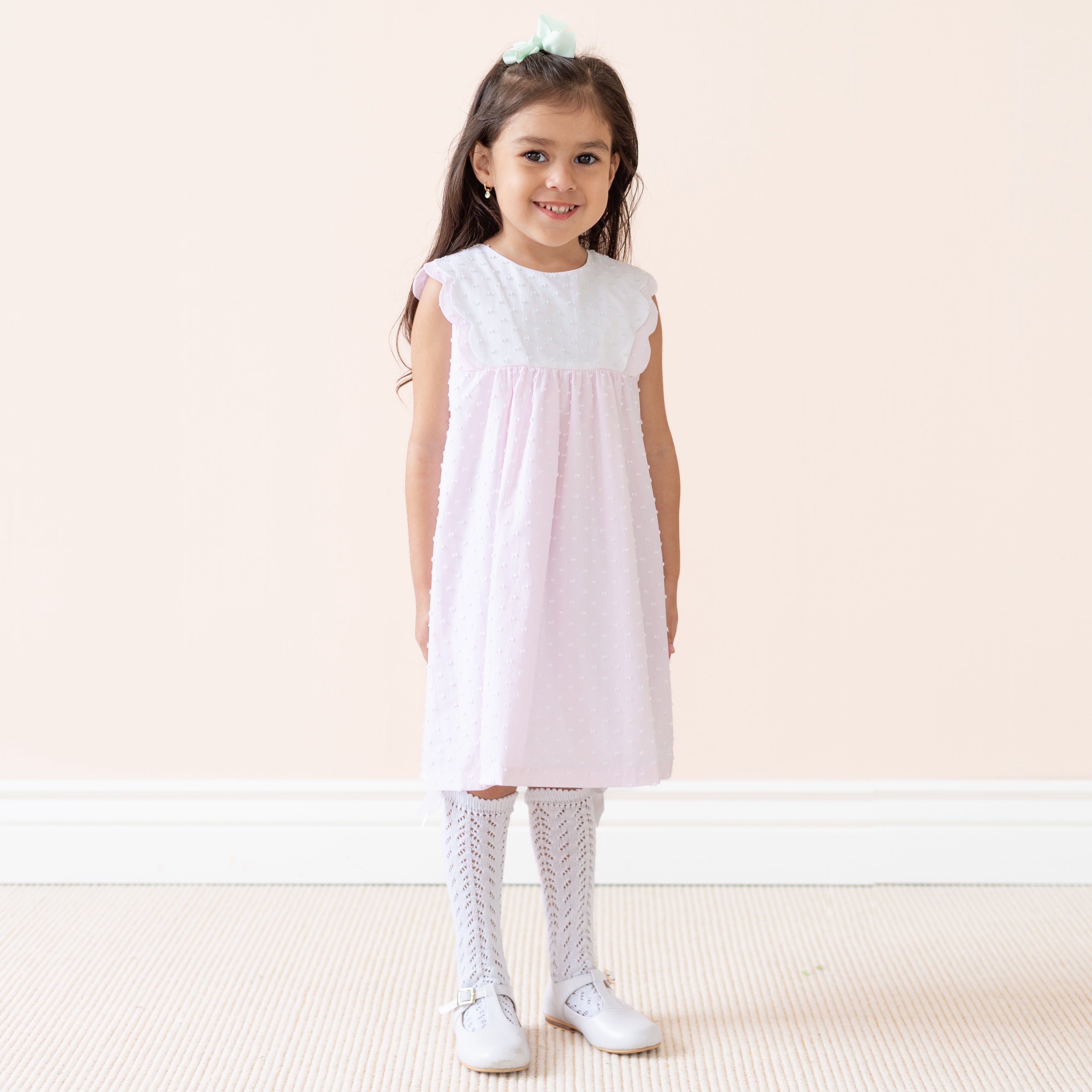 Pipa Girl Dress in Pink