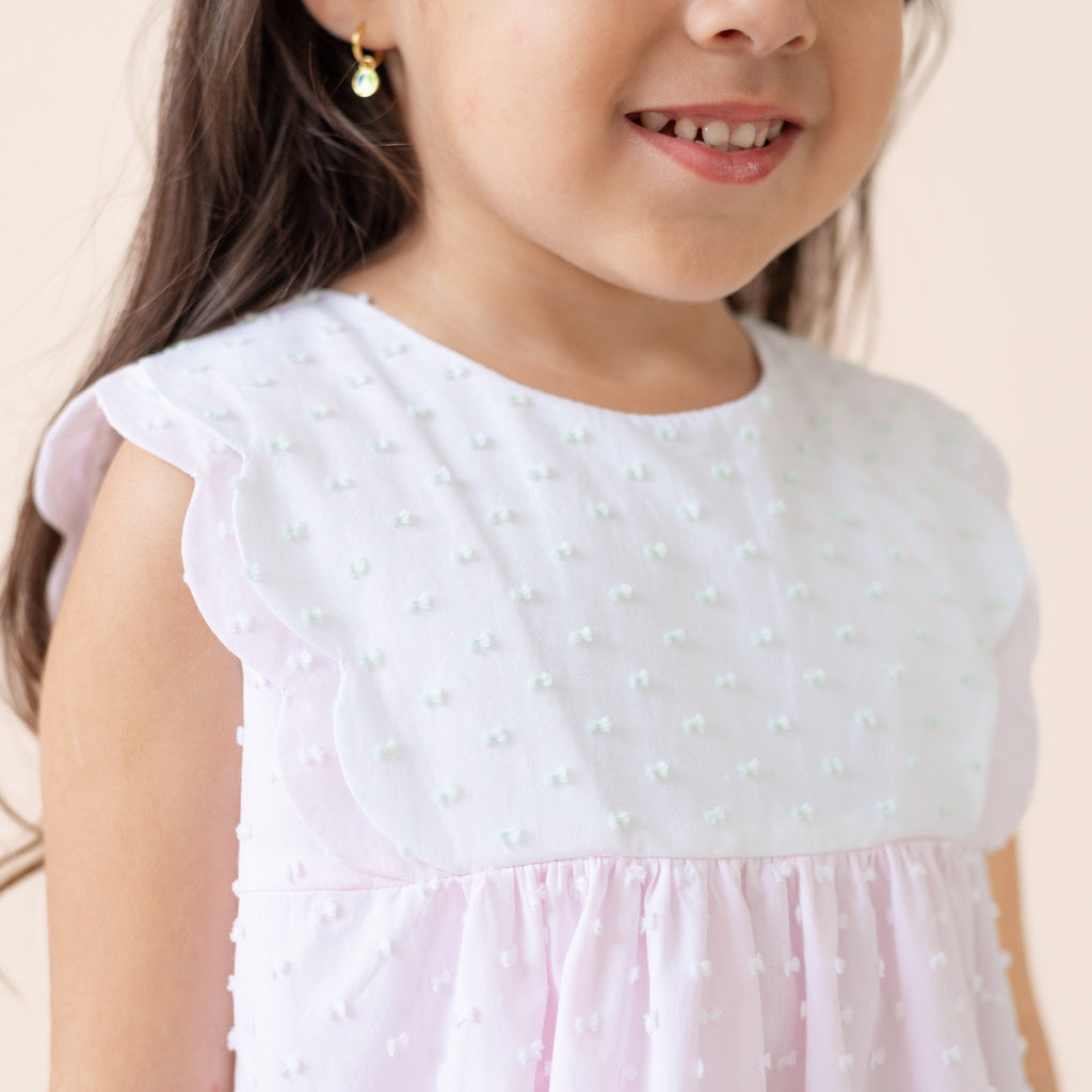 Pipa Girl Dress in Pink