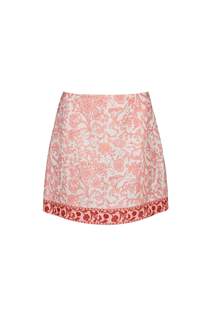 Vivian Skirt in Rosewater Floral