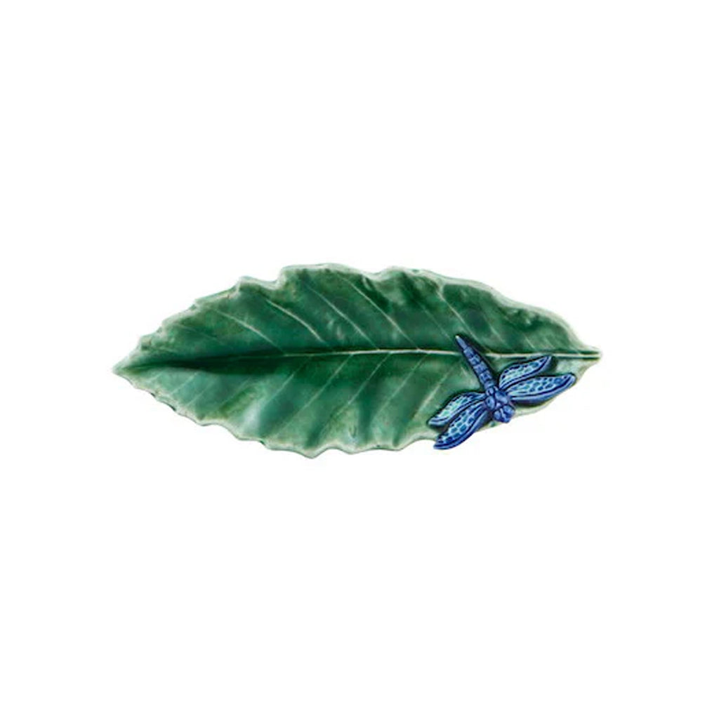 Countryside Chestnut Leaf with Dragonfly