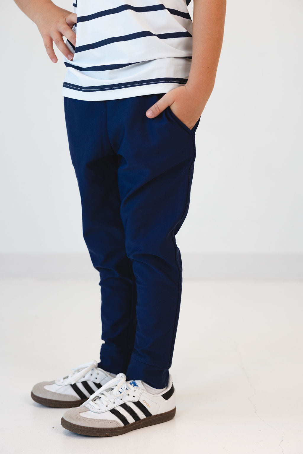 Warm-Up Joggers in Navy