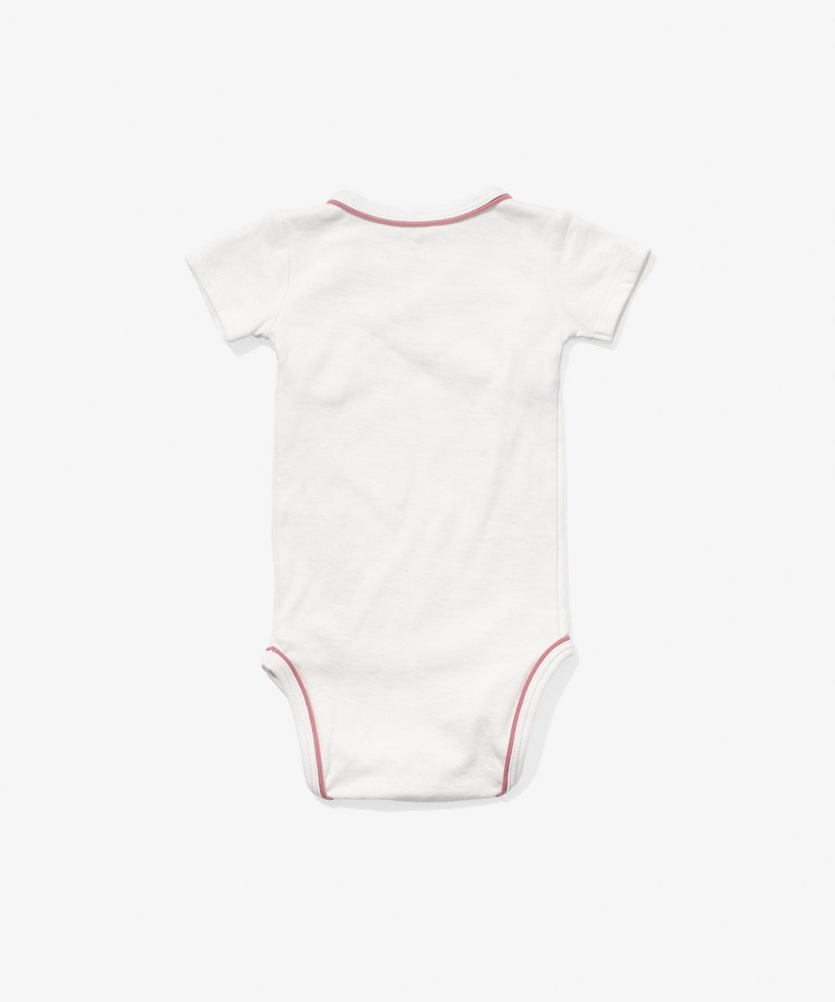 Crossbody Short Sleeve One-piece in Rose Piping