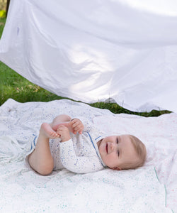 Crossbody One-piece in Blue Star