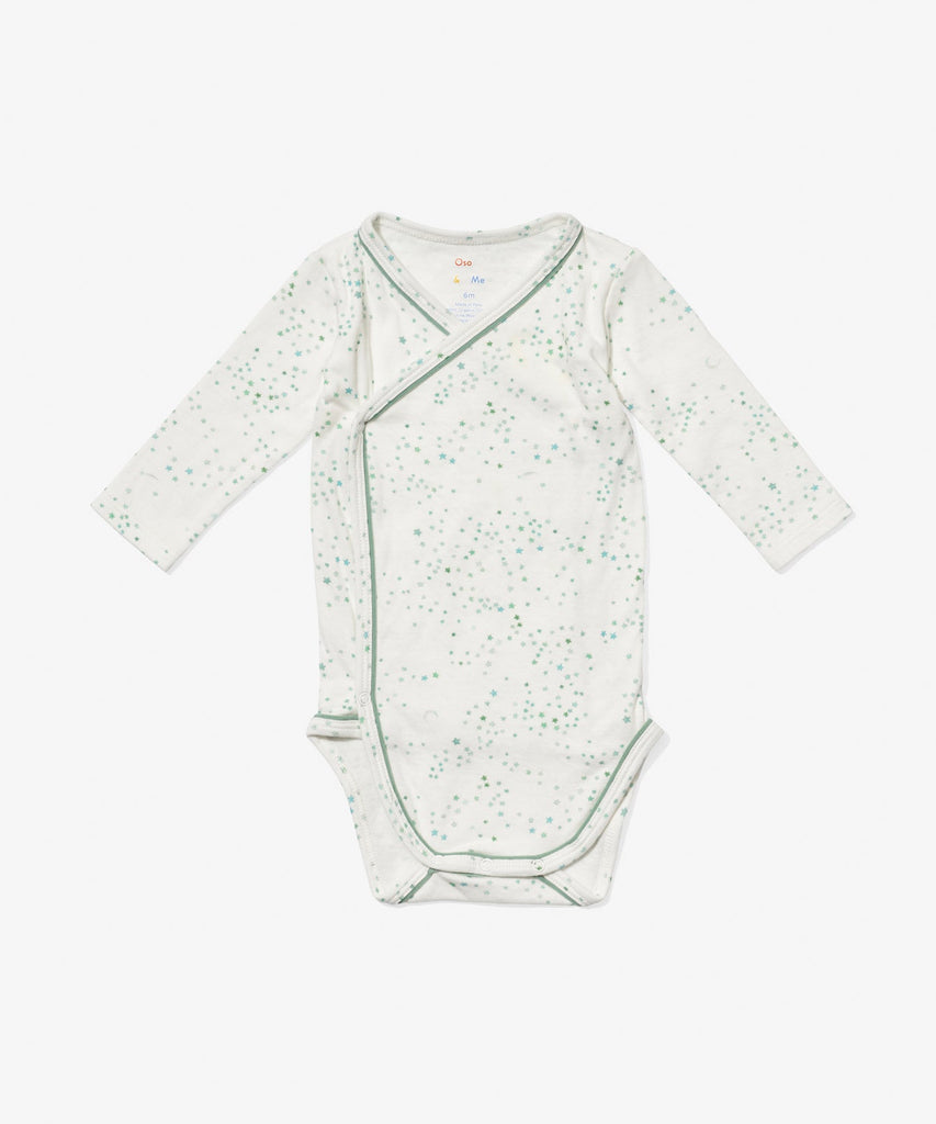 Crossbody One-piece in Seafoam Star