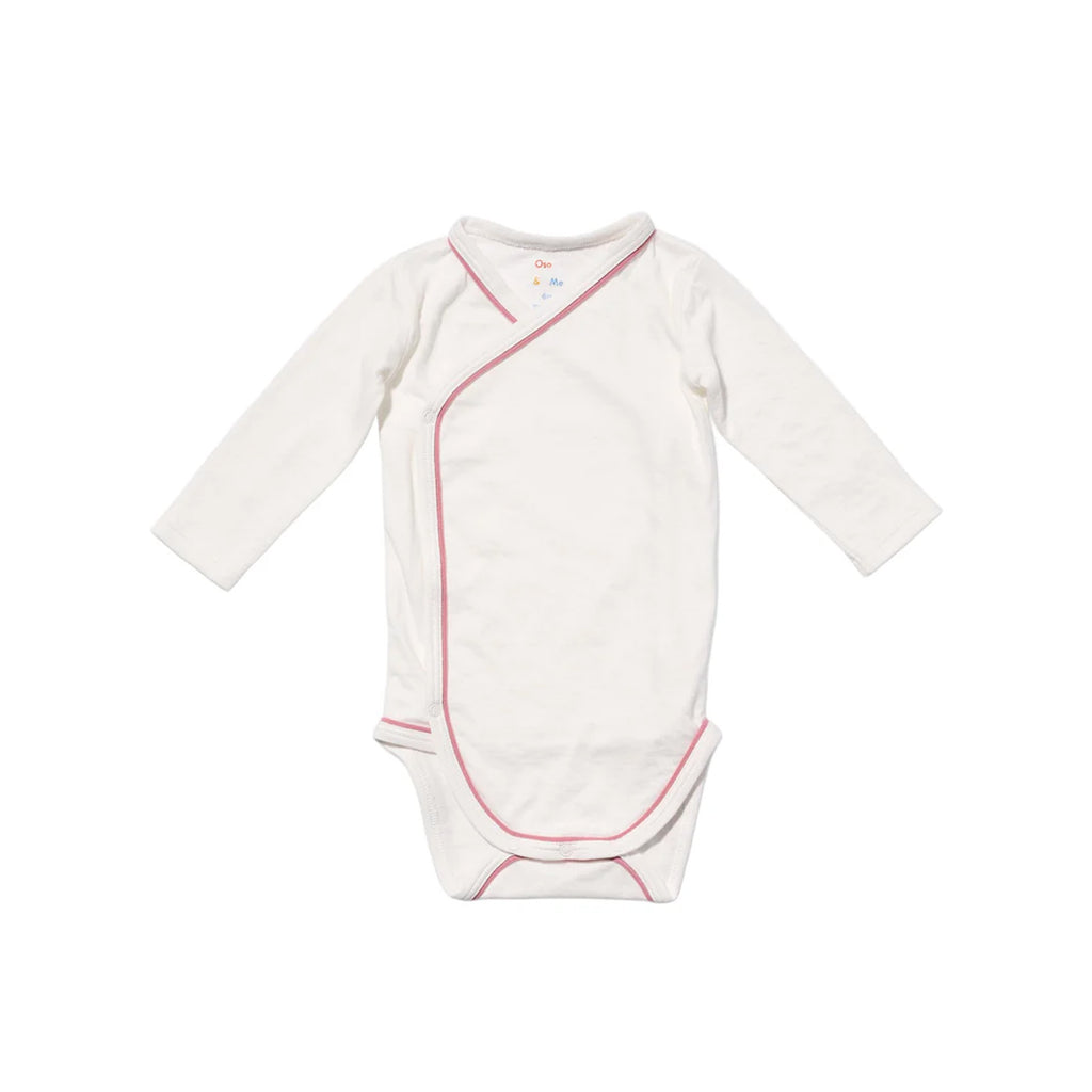 Crossbody One-Piece in Rose Piping