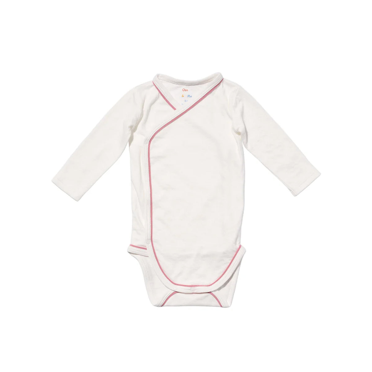 Crossbody One-Piece in Rose Piping