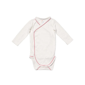 Crossbody One-Piece in Rose Piping