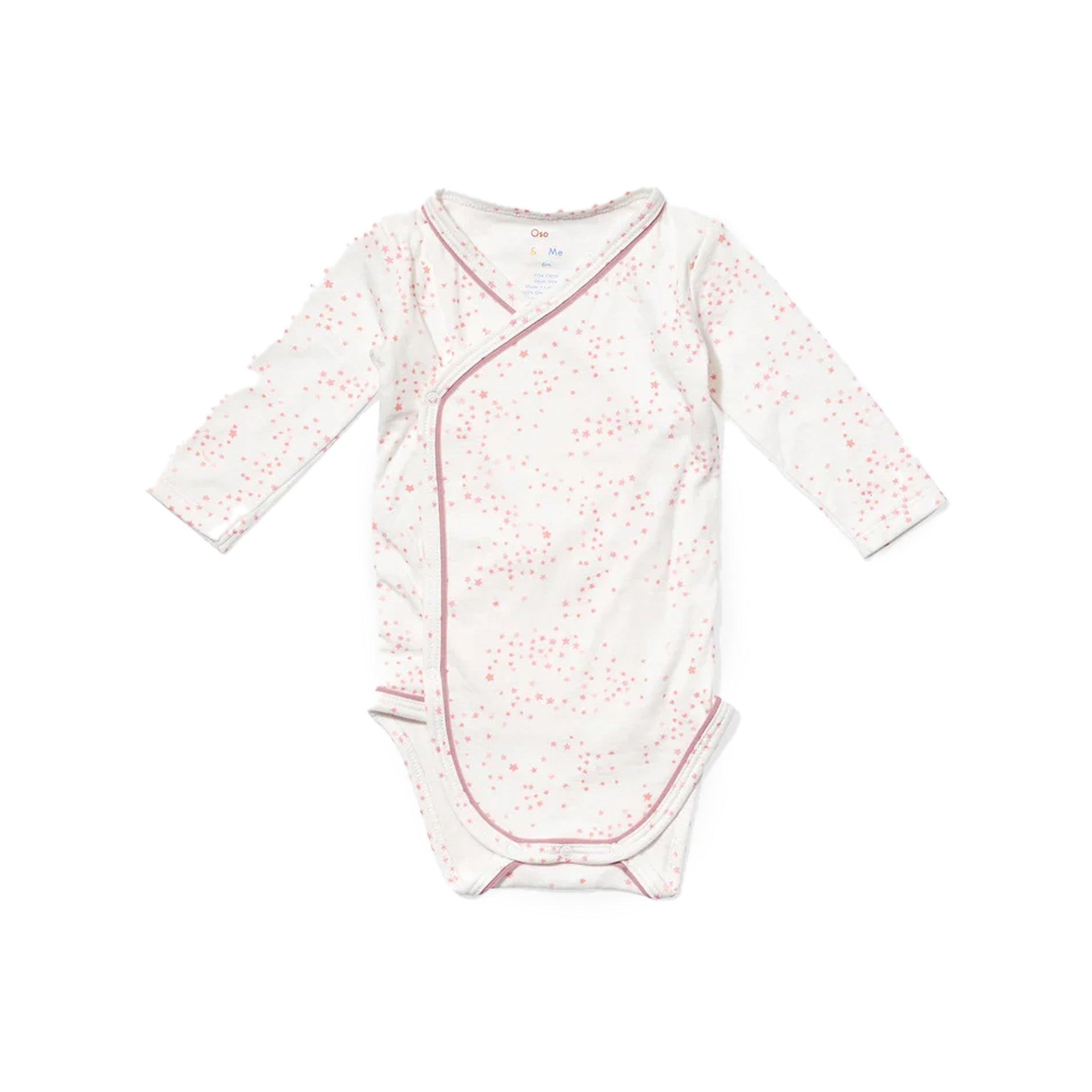 Crossbody One-piece in Rose Star