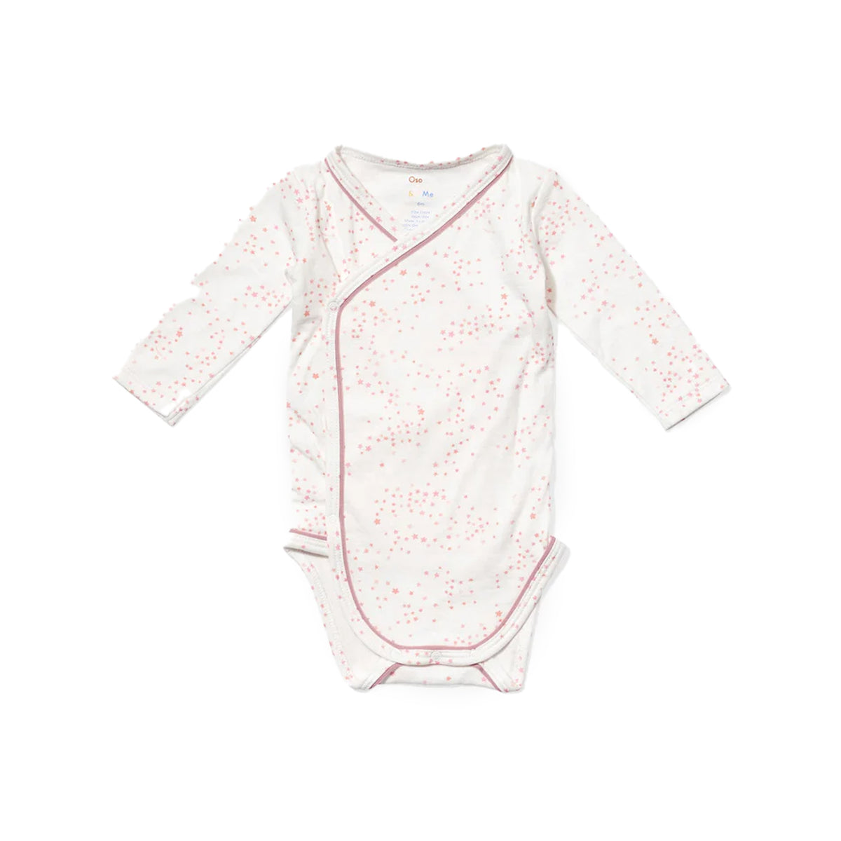 Crossbody One-piece in Rose Star