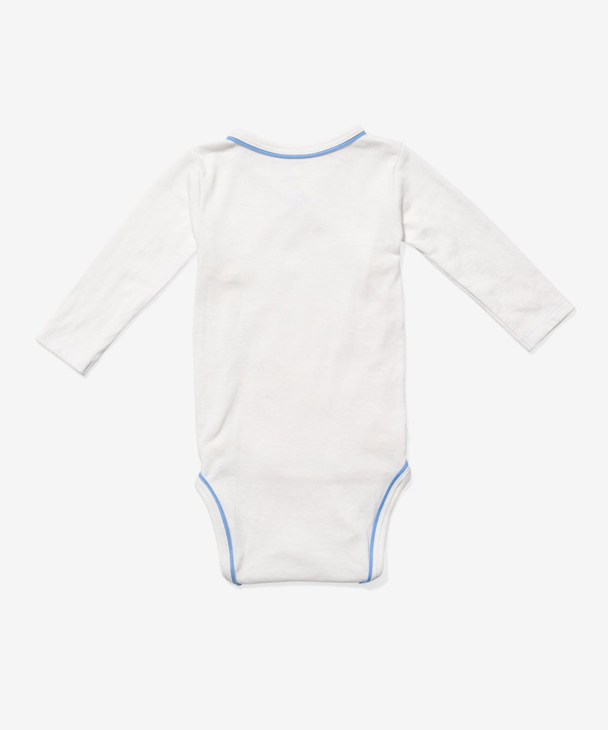 Crossbody One-Piece in Blue Piping