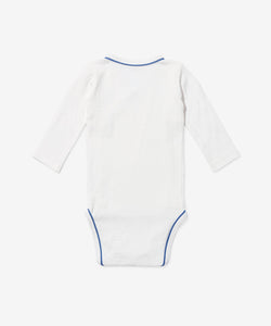 Crossbody One-Piece in Navy Piping