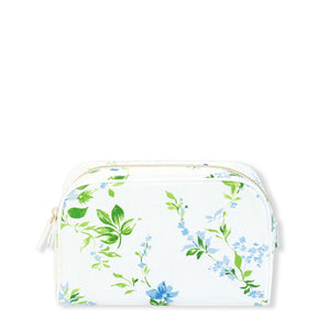 D. Porthault pour AERIN Small Beauty Bag in Fleurs du Vent