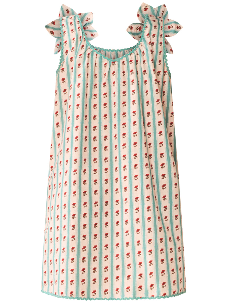 Vanessa Mini Dress in Poppy Fields Floral