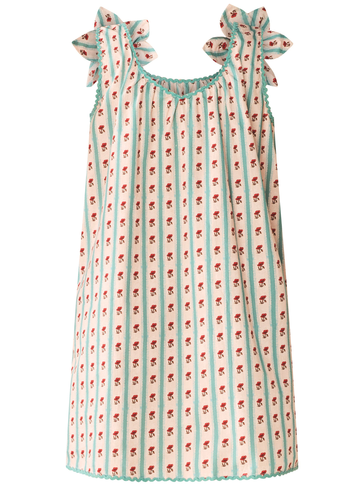 Vanessa Mini Dress in Poppy Fields Floral