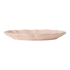 Rosa Collection Oval Platter 12" in Rosé