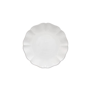 Rosa Collection Salad Plates in White, Set of 6
