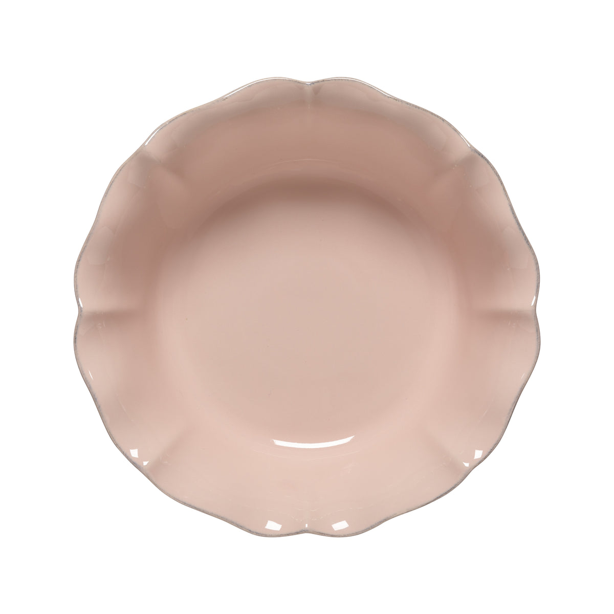 Rosa Collection Serving Bowl 12" in Rosé