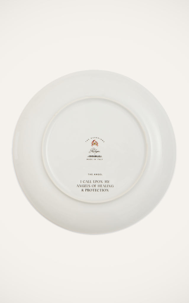 Decorative Plate in The Angel Testa di Moro