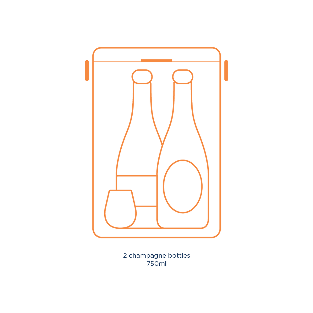 Drinks Box in Orchard Orange
