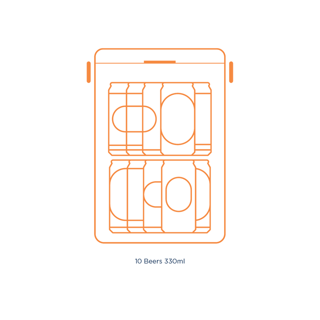 Drinks Box in Orchard Orange