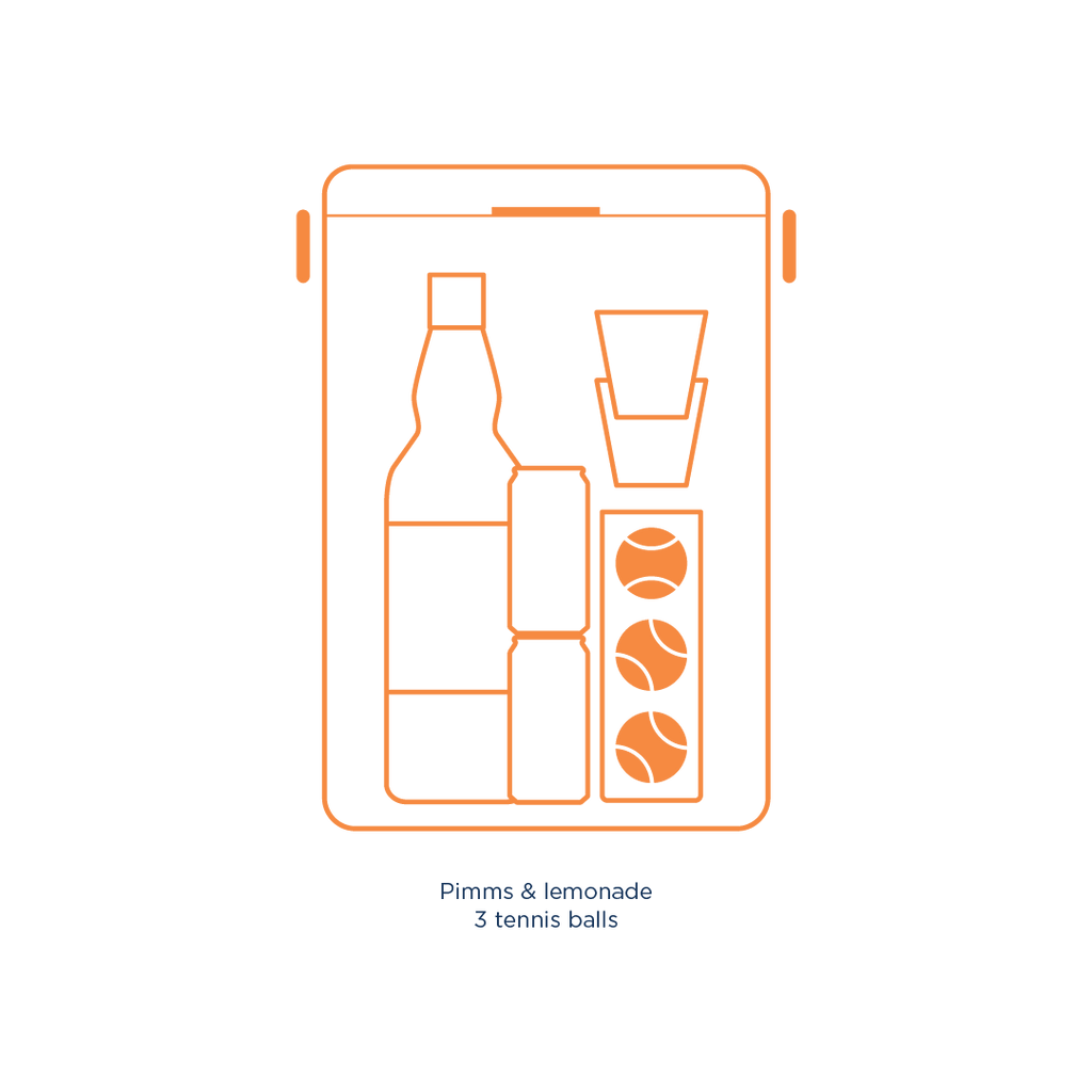 Drinks Box in Orchard Orange