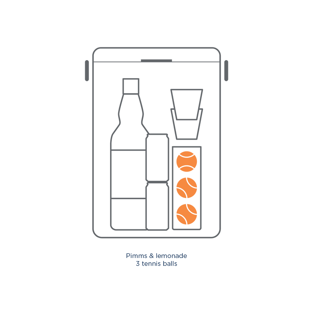 Drinks Box in Oyster Grey