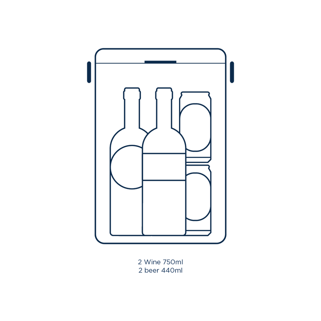 Drinks Box in Sea Boat Blue