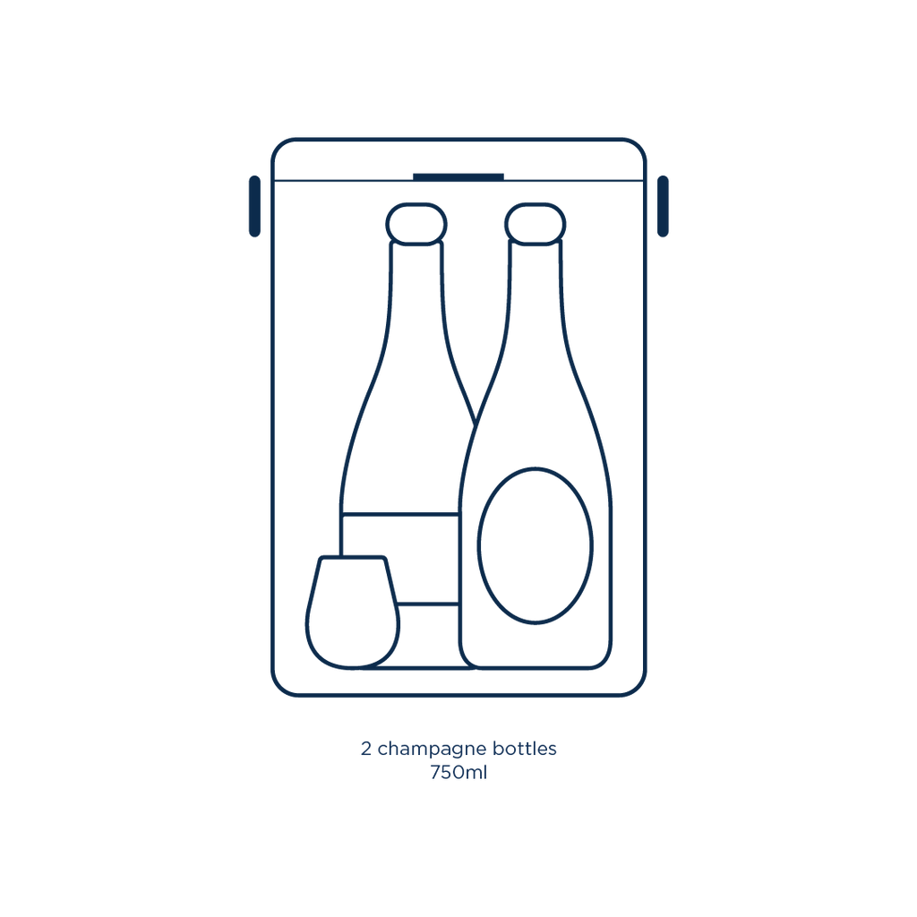 Drinks Box in Sea Boat Blue