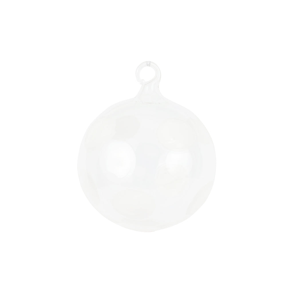 Drop Ornament in White