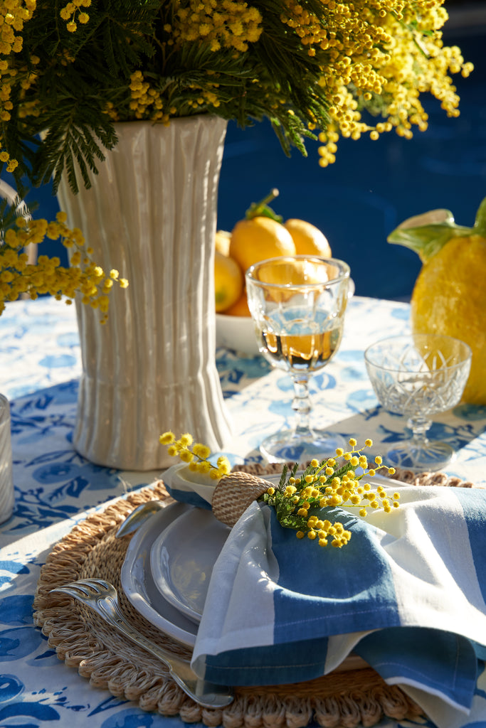 St. Tropez Napkins in Blue, Set of 6