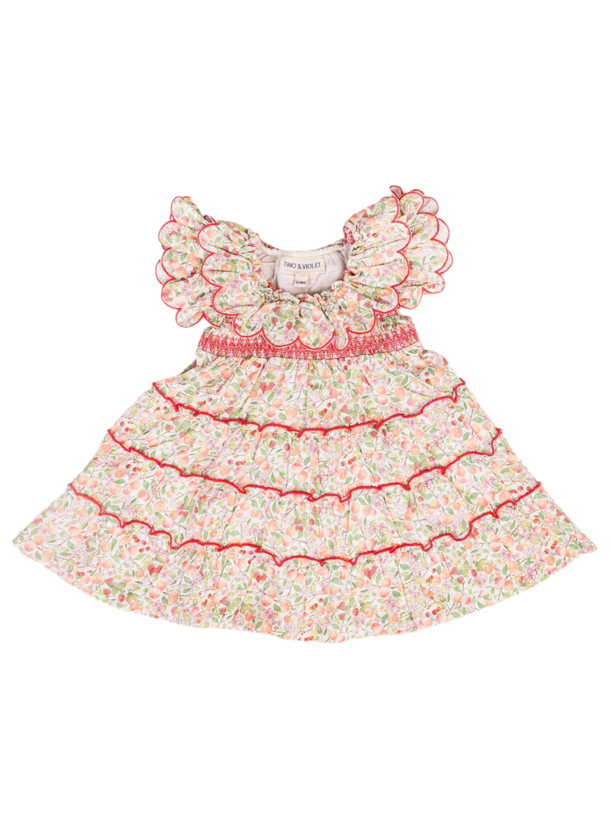 The Mimi Dress - Peach Blossom