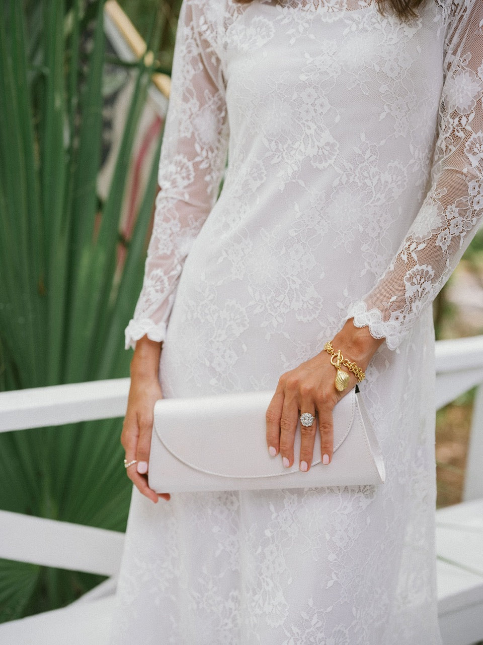 Lumiere Midi Dress in White