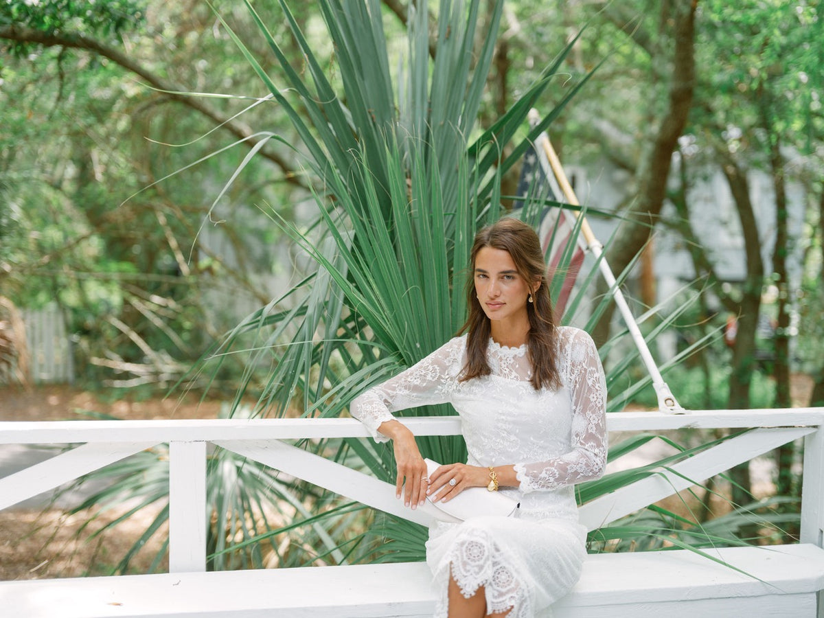 Lumiere Midi Dress in White