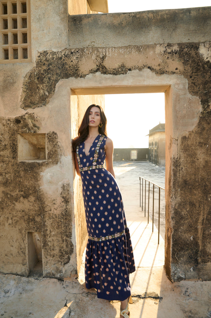 Polka Bloom Dress