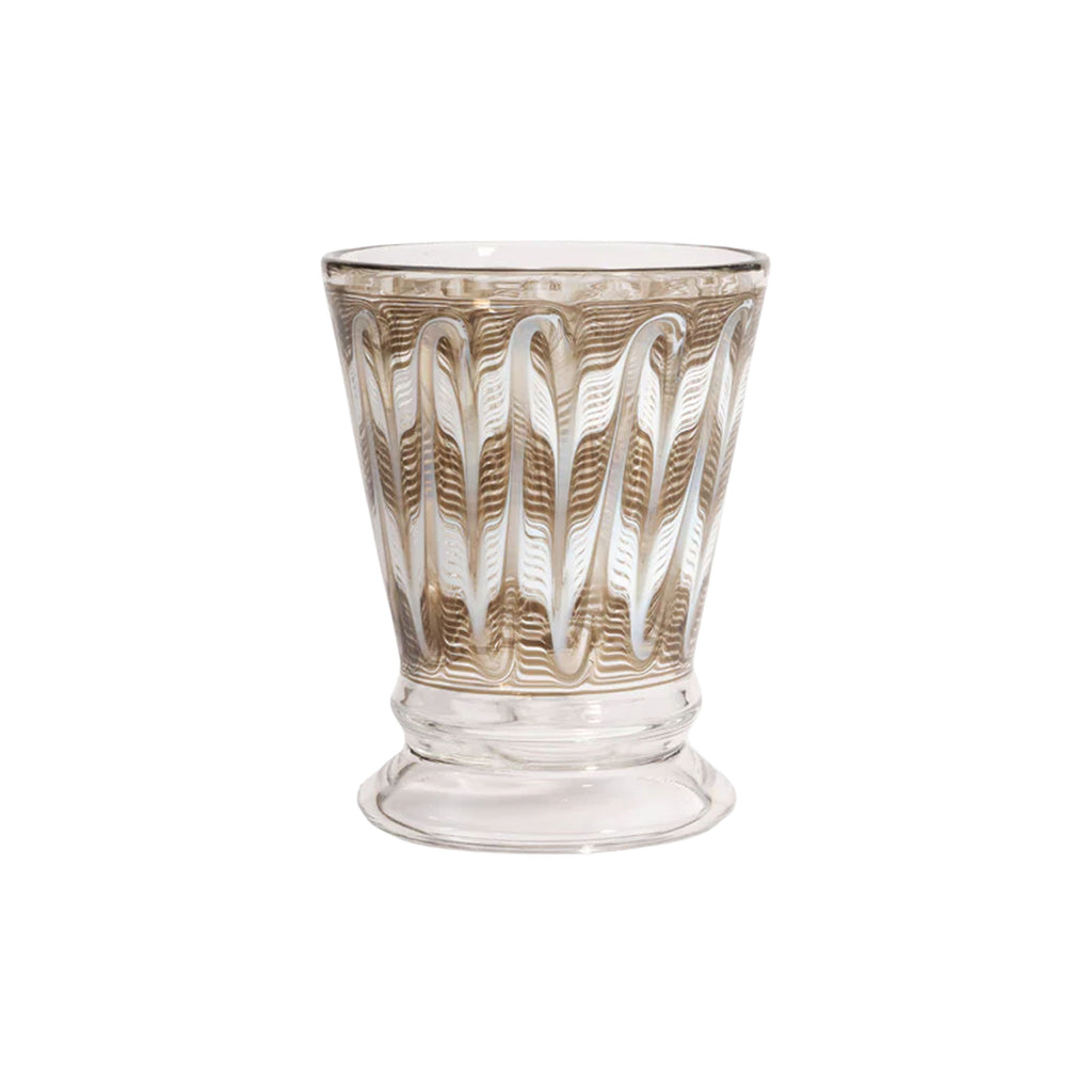 D'Ascoli Donatello Glasses, Walnut, Set of 6