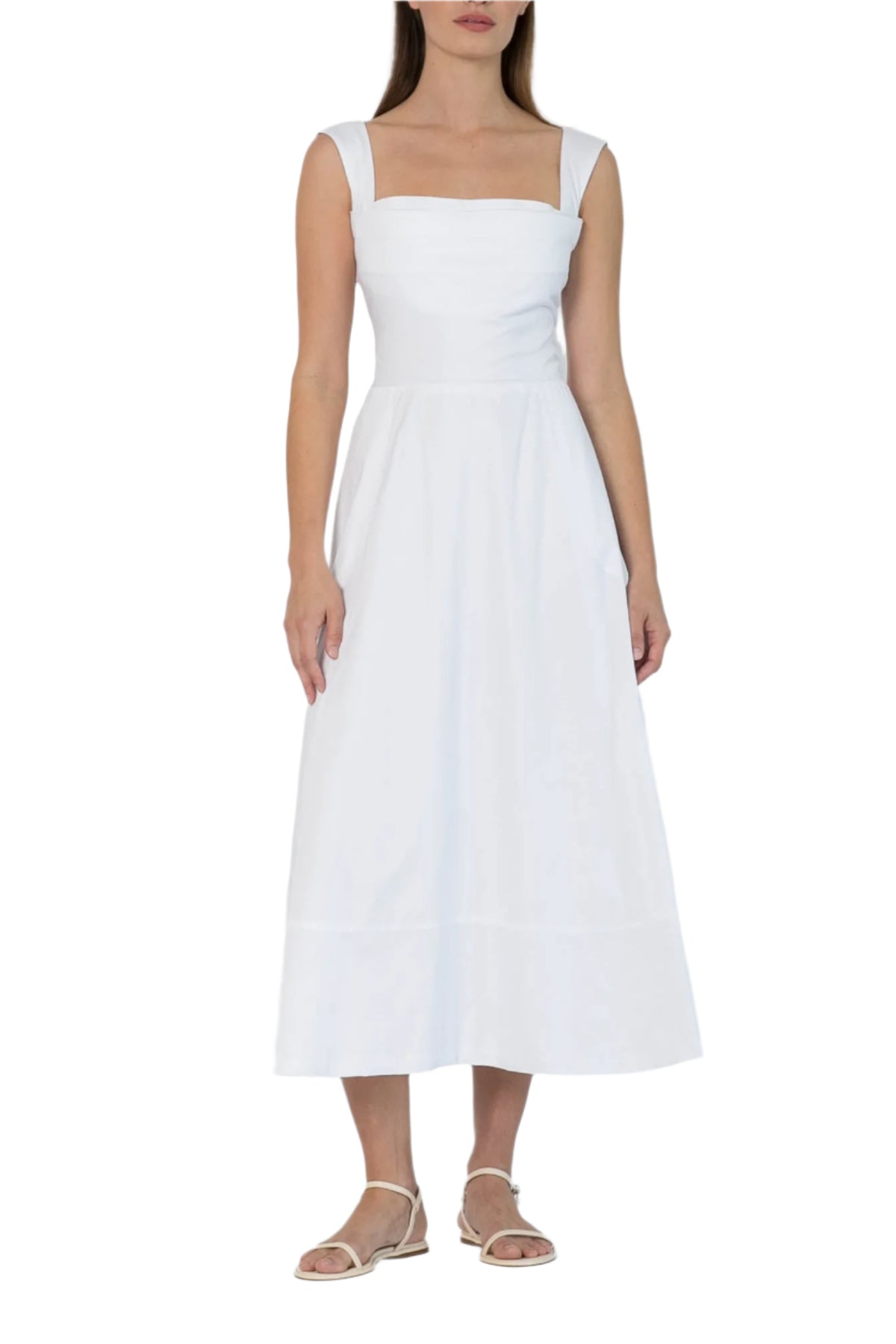 Maribel Dress White