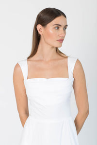 Maribel Dress White