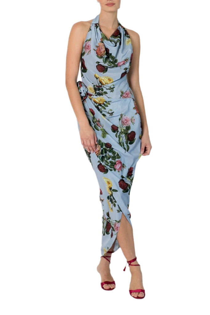Helena Dress in Blue