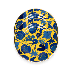 Dessert Plates in Wildbird Light Blue, Set of 2