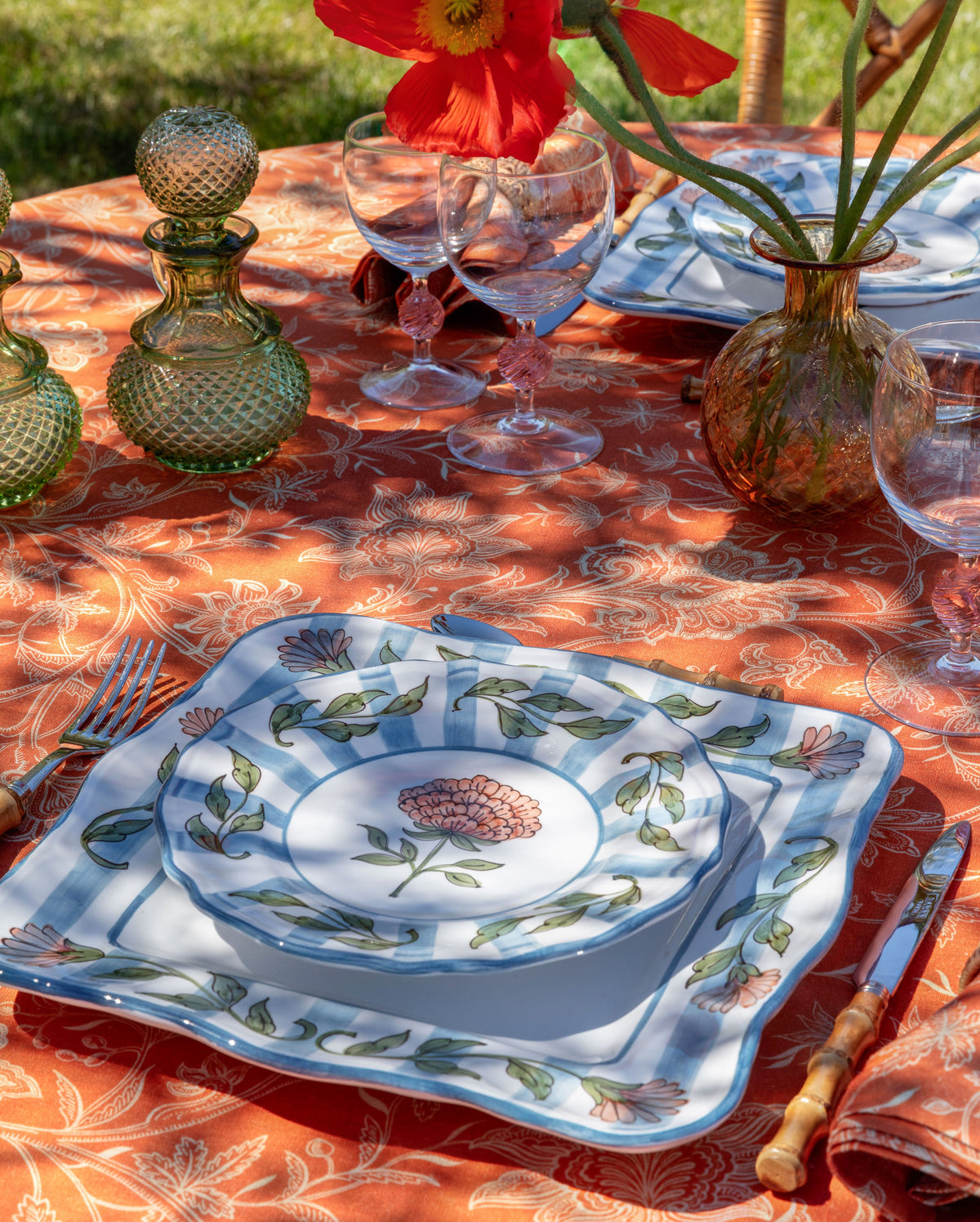 DESTREE x Cabana Dessert Plate in Light Blue