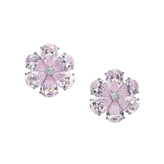 Rose Marguerite Daisy Earrings