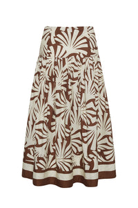 Diya Skirt in Catalina Khaki