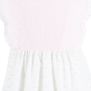 Pipa Girl Dress in White