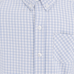 Walker Boy Button Down in Blue Gingham