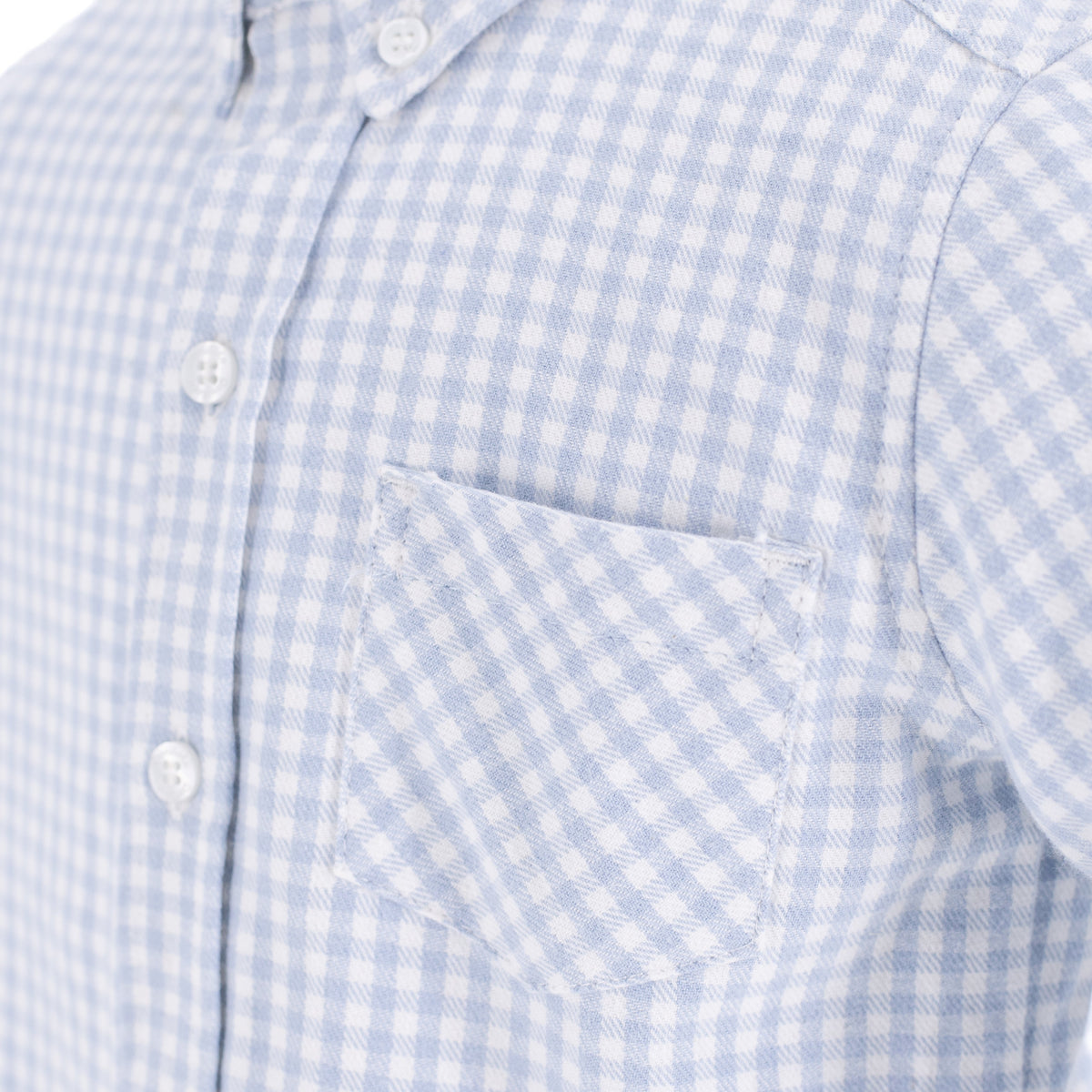 Walker Boy Button Down in Blue Gingham